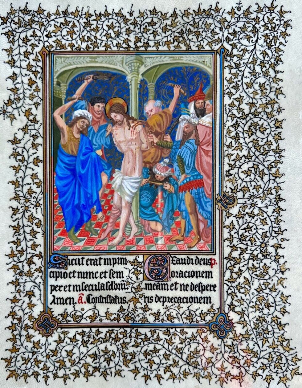 Hand-painted-illuminated-manuscript-The-Belles-Heures-of-Jean-de-France-276248261150