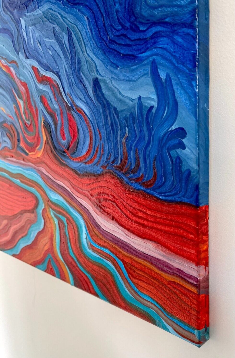 Original-oil-on-canvas-painting-SIGNED-linear-impressionism-The-Night-16-x-23-275474221630-3 Original-oil-on-canvas-painting-SIGNED-linear-impressionism-The-Night-16-x-23-275474221630-3