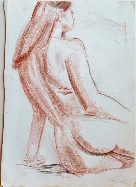 ORIGINAL-drawing-art-woman-model-sketch-pencil-from-artist-signed-academic-style-274405382281-2