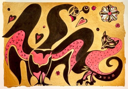 ORIGINAL-watercolor-painting-paper-artwork-from-artist-signed-surrealism-art-275344746431-2