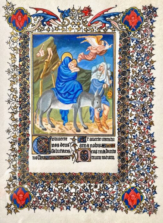 Hand-painted-illuminated-manuscript-The-Belles-Heures-of-Jean-de-France-276115576512-2