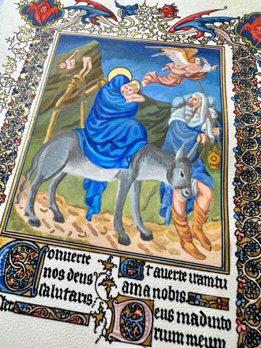 Hand-painted-illuminated-manuscript-The-Belles-Heures-of-Jean-de-France-276115576512-7