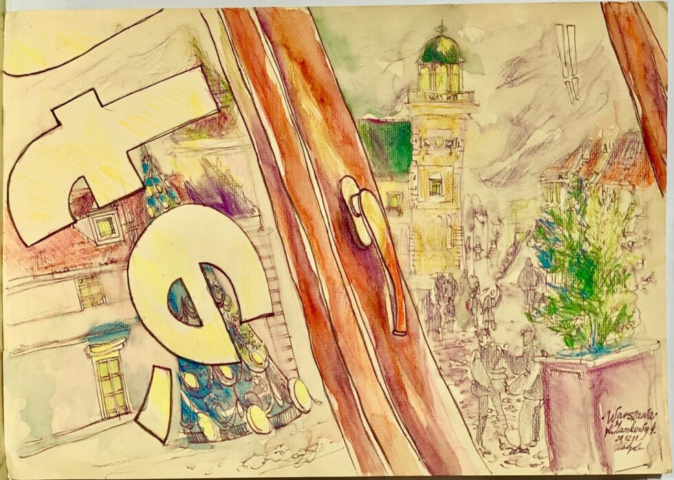 ORIGINAL-Watercolor-painting-on-paper-artwork-from-artist-Poland-travel-art-274301003872-2 ORIGINAL-Watercolor-painting-on-paper-artwork-from-artist-Poland-travel-art-274301003872-2