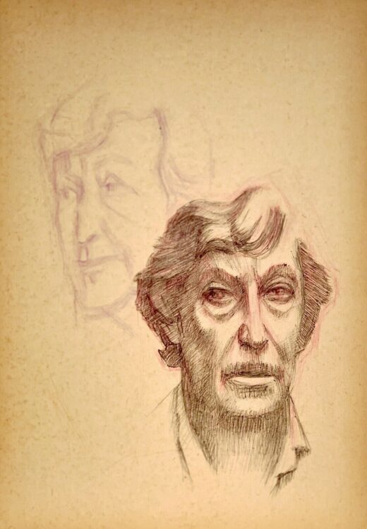 ORIGINAL-ball-point-pen-artwork-by-artist-drawing-on-cardboard-14-x-10-inches-275035951422-3