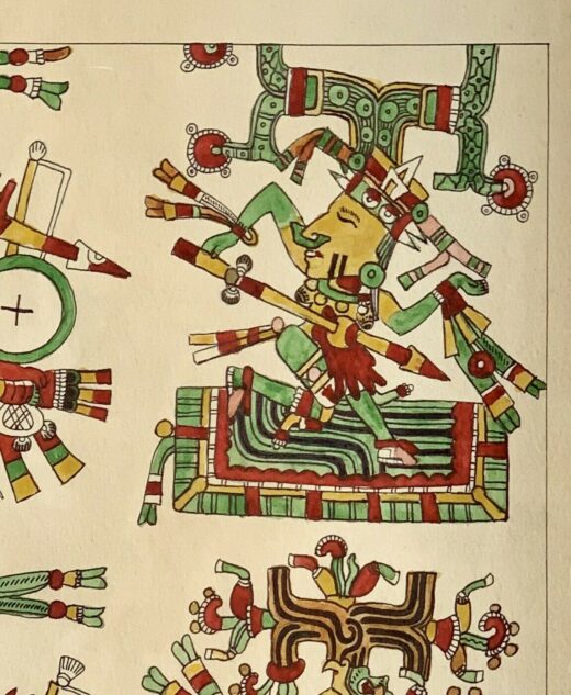 handpainted-old-look-page-miniature-Mesoamerican-painting-from-Codex-Borgia-274603399832-5