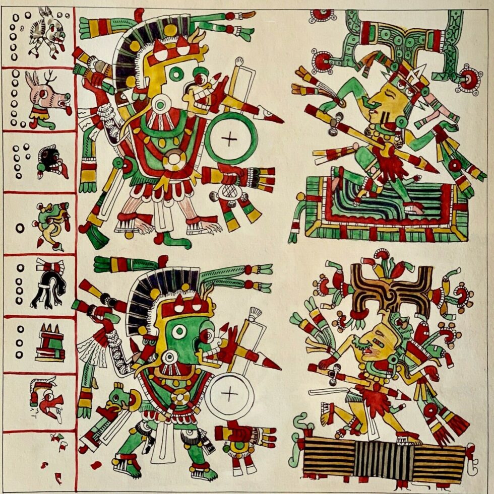 handpainted-old-look-page-miniature-Mesoamerican-painting-from-Codex-Borgia-274603399832-6 handpainted-old-look-page-miniature-Mesoamerican-painting-from-Codex-Borgia-274603399832-6