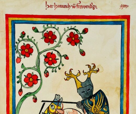 High-quality-hand-painted-miniature-painting-illuminated-manuscript-leaf-Manesse-274238951463-3