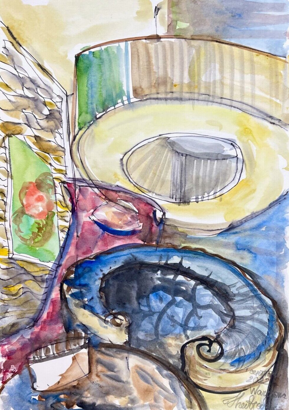 Original-watercolor-painting-cafe-interior-in-Warsaw-11-275713819853