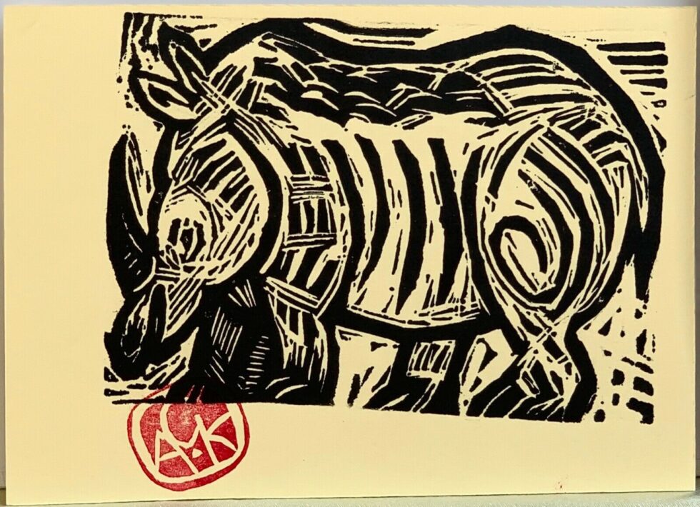 original-authors-LINOCUT-on-board-from-artist-bestiary-274538992743