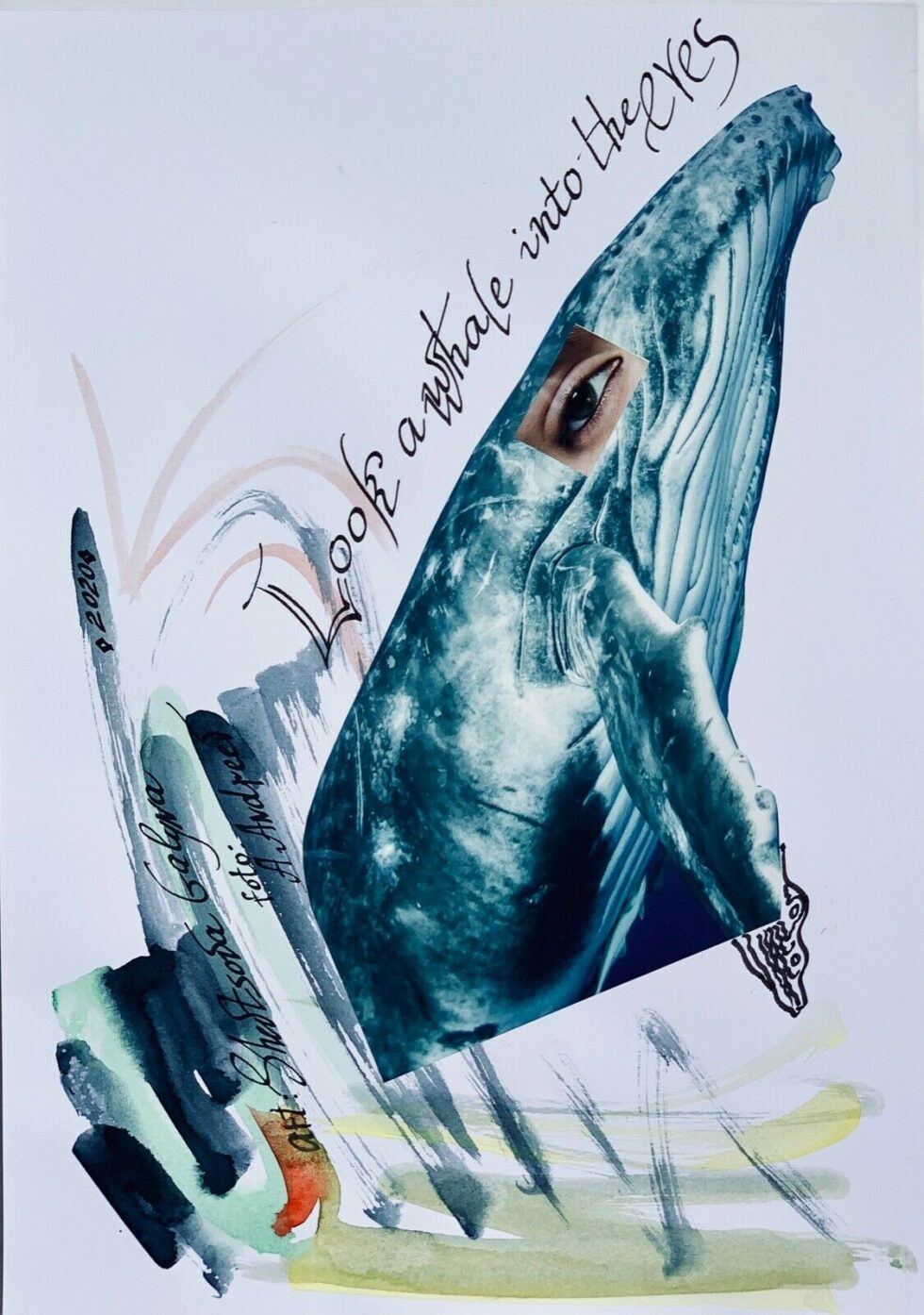 original-collage-art-painting-signed-mixed-media-watercolor-artwork-from-artist-274403904263