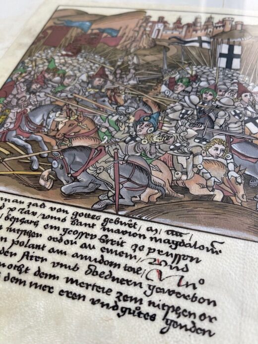 Hand-painted-old-look-illuminated-manuscript-Diebold-Schillings-Spiez-Chronicle-275529978524-11