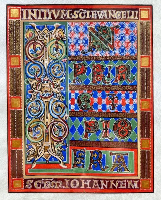 Hand-painted-old-look-illuminated-manuscript-The-Gospels-of-Henry-the-Lion-276148536534-2