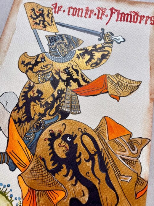 Old-look-illuminated-manuscript-Grand-Armorial-of-Europe-and-the-Golden-Fleece-275962242154-2