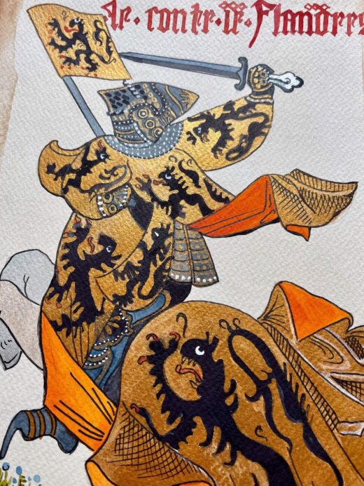 Old-look-illuminated-manuscript-Grand-Armorial-of-Europe-and-the-Golden-Fleece-275962242154-3
