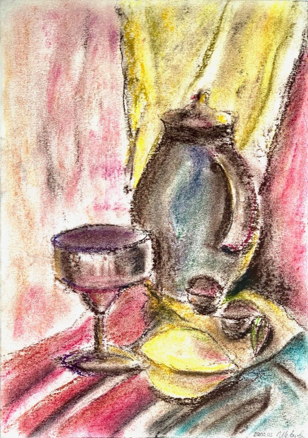 ORIGINAL-pastels-painting-on-paper-SIGNED-by-artist-still-life-274728364765