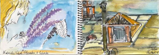 original-watercolor-21-paintings-set-83-x-58-sketchbook-impressionism-drawings-275134070505-9