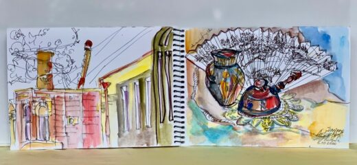 original-watercolor-paintings-set-of-32-signed-artworks-83-x-58-sketchbook-274528871365-3