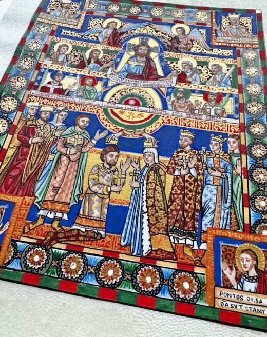 Hand-painted-old-look-illuminated-manuscript-The-Gospels-of-Henry-the-Lion-276148504356-10