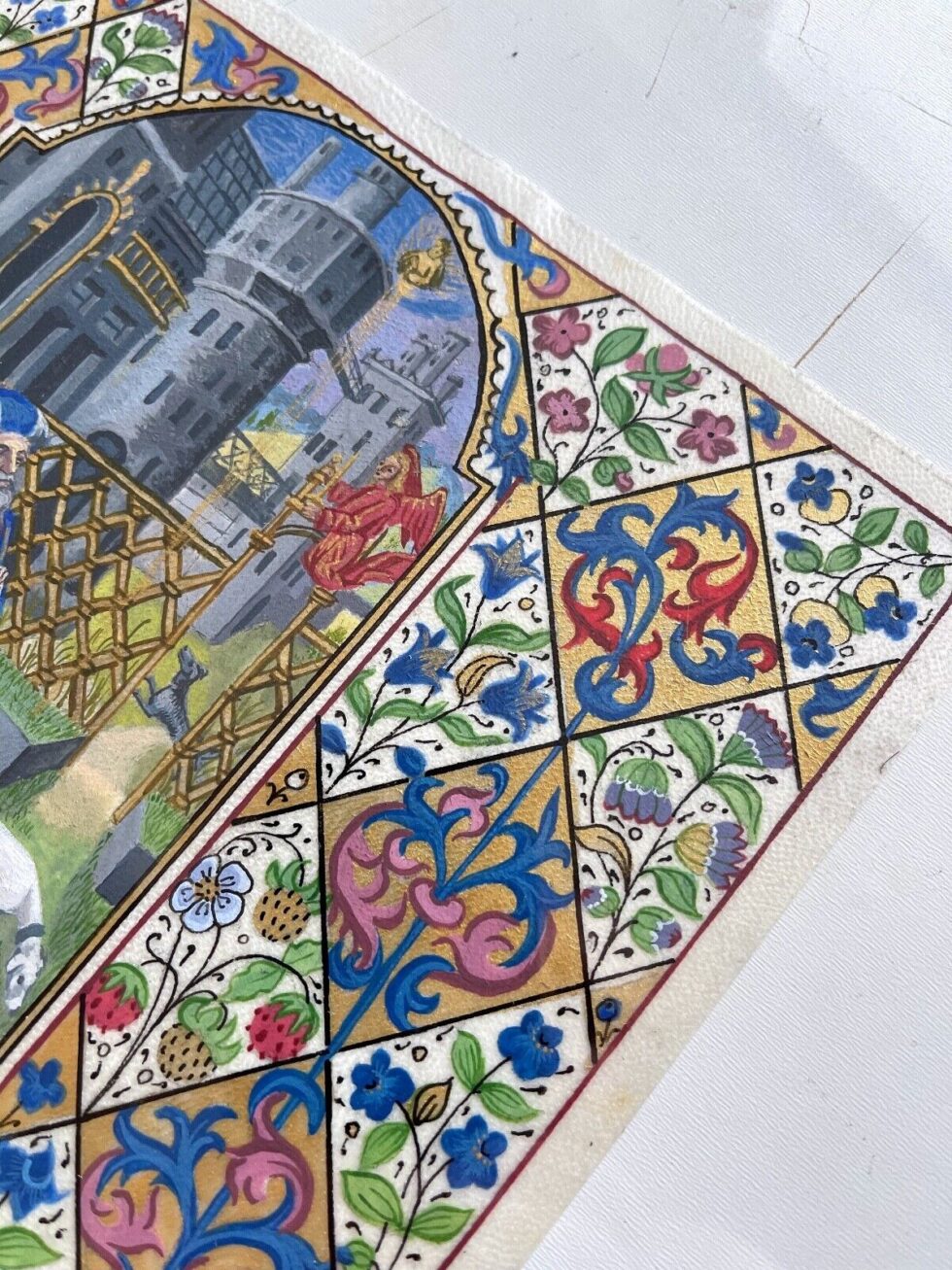 Hand-painted-old-look-illuminated-manuscript-vellum-Horae-ad-usum-Parisiensem-275527495646-4 Hand-painted-old-look-illuminated-manuscript-vellum-Horae-ad-usum-Parisiensem-275527495646-4