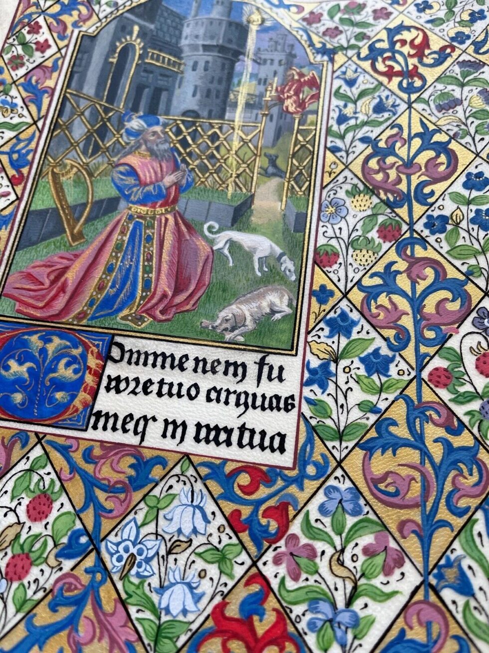 Hand-painted-old-look-illuminated-manuscript-vellum-Horae-ad-usum-Parisiensem-275527495646-9 Hand-painted-old-look-illuminated-manuscript-vellum-Horae-ad-usum-Parisiensem-275527495646-9