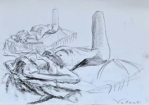 ORIGINAL-pencil-drawing-nude-model-signed-by-artist-sketch-A3-117-x-165-inches-274862017996-2