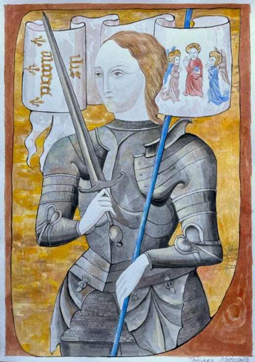 ORIGINAL-watercolor-painting-Joan-of-Arc-275849825376-2