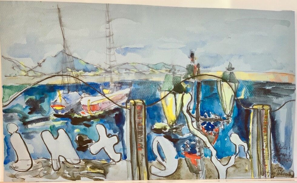 ORIGINAL-watercolor-painting-paper-artwork-SIGNED-by-artist-Ischia-harbor-Italy-274528543816-2 ORIGINAL-watercolor-painting-paper-artwork-SIGNED-by-artist-Ischia-harbor-Italy-274528543816-2