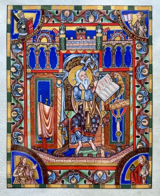 Hand-painted-old-look-illuminated-manuscript-The-Gospels-of-Henry-the-Lion-276148470297-2