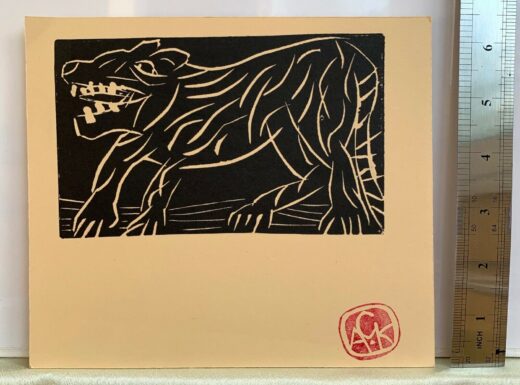 original-authors-LINOCUT-on-board-from-artist-bestiary-274539314727-2