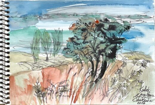 original-watercolor-15-paintings-set-83-x-58-sketchbook-impressionism-drawings-275134161027-2