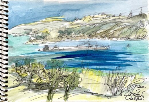 original-watercolor-15-paintings-set-83-x-58-sketchbook-impressionism-drawings-275134161027-5