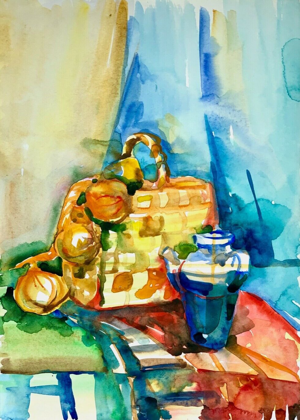 original-watercolor-painting-artwork-Ukrainian-impressionist-artist-still-life-275145205318